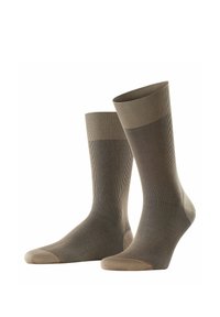 FALKE FINE SHADOW - Socken - silbergrau