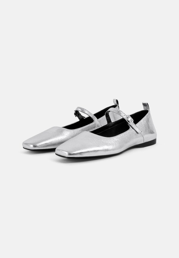 DELIA - Ballet pumps - silver2