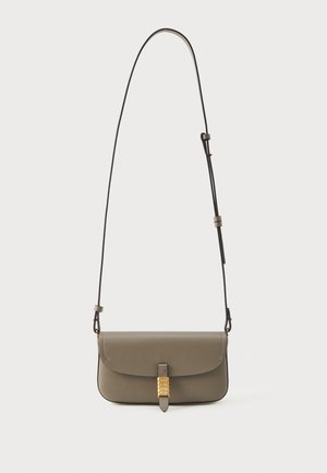SADDLE - Geantă crossbody - noce/gold-coloured