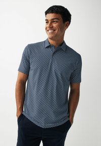 Next THREE PACK - Polo - blue geo print