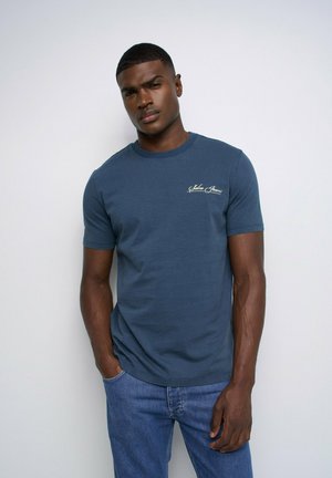Salsa Jeans, SALSA JEANS T-SHIRTS SLIM - Camiseta estampada - bleu