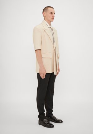 Dhruv Kapoor SHORT SLEEVE MIX MEDIA - Blazer - cream