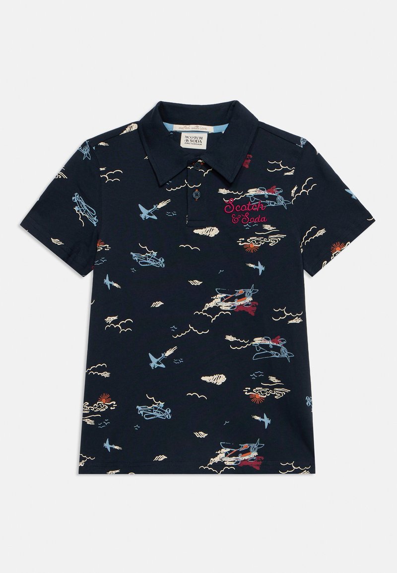 Scotch & Soda Poloshirt donkerblauw Scotch & Soda Poloshirt donkerblauw