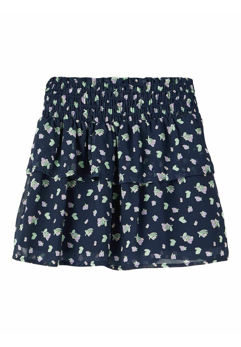 name it A-lijn rok donkerblauw
