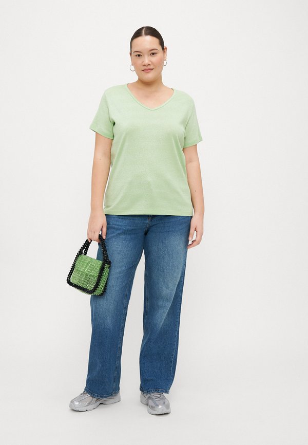 CARMELODI V NECK  - Print T-shirt2