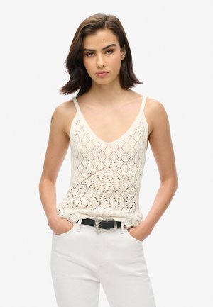 CAMI - Top - desert bone off white