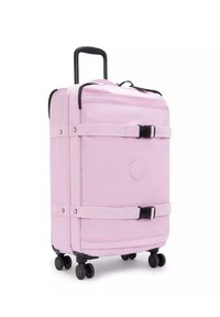 Kipling BASIC SPONTANEOUS ROLLEN TROLLEY - Wheeled suitcase - blooming pink
