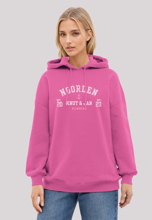 Hoodie - hyper pink