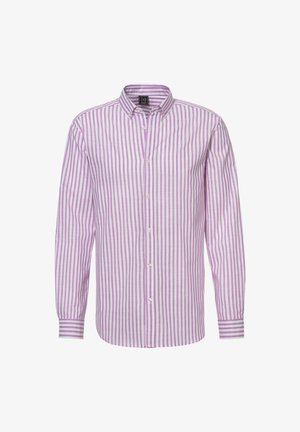 john devin, LANGARMHEMD - Chemise - rosa gestreift