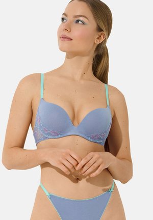 SOUTIEN-GORGE SANS ARMATURES RAINBOW CHEEK - Soutien-gorge push-up - bleu