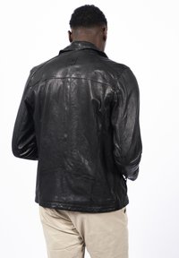 Freaky Nation SHORT JARICK - Lederjacke - black