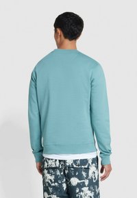 Farah TIM SLIM FIT CREW NECK - Sweater - brook blue