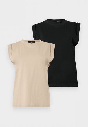 Tricou basic - black/cobbestone