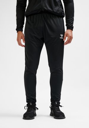 Hummel ESSENTIAL - Calças de fato de treino - black