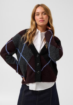 Kaffe, KAGRITH - Gilet - dark grey melange   fudge