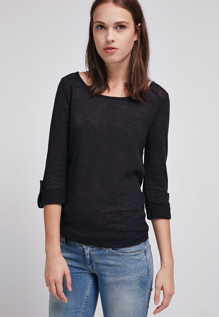 ONLY ONLJESS 3/4 - Maglietta a manica lunga - black/nero - Zalando.it
