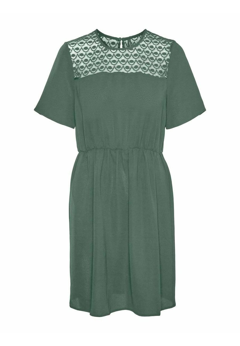 Vero Moda Jurk groen gemêleerd Vero Moda Jurk groen gemêleerd