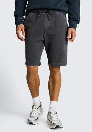 TOM TAILOR MIT WAFFELSTRUKTUR - Trainingsbroek - tarmac grey