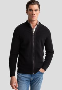 Chaqueta de punto - schwarz