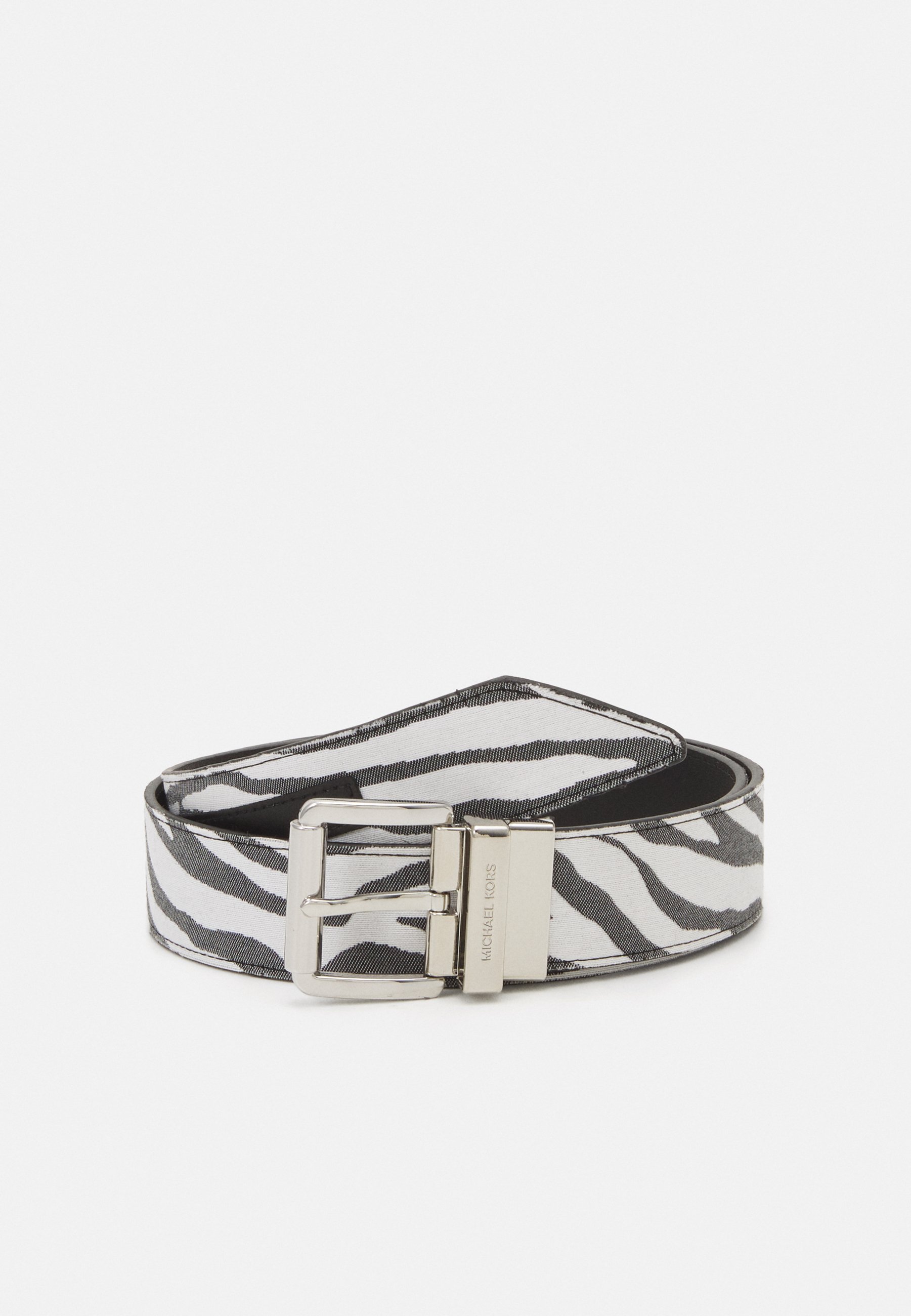 MICHAEL Michael Kors REVERSIBLE BELT Belt black/white/black