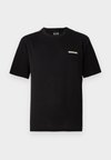 TRAIN LOGO SERIES MAN TEE TAPE - T-shirt imprimé - black