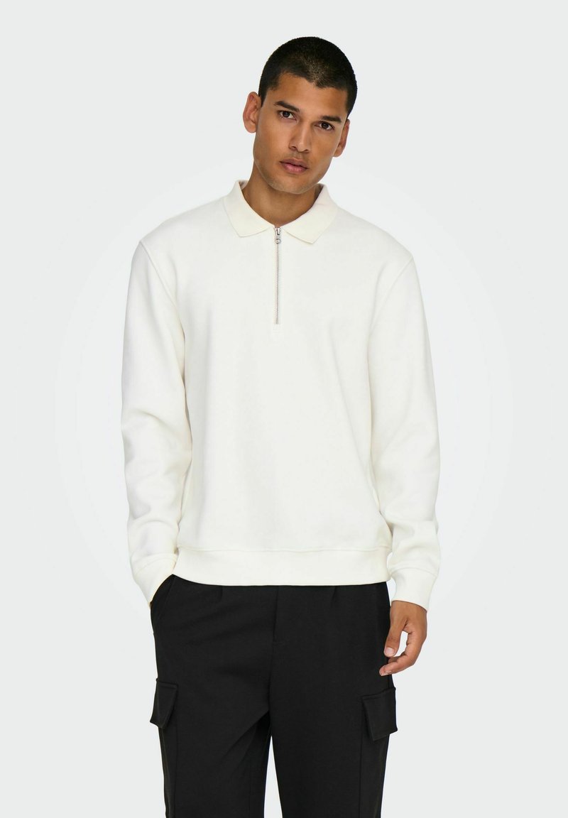 Only & Sons Poloshirt - weiß