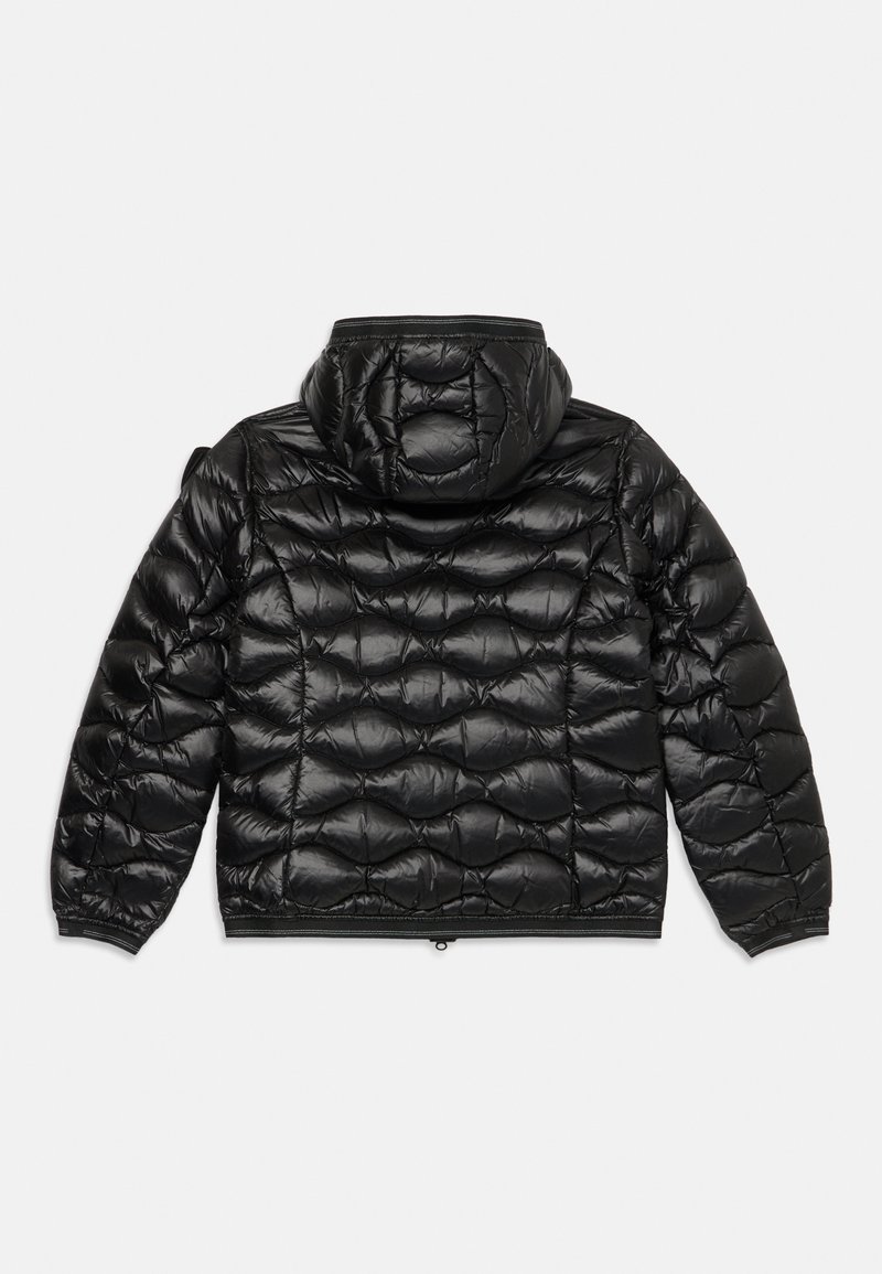 Blauer LOWELL JUNIOR Daunenjacke black/schwarz Zalando