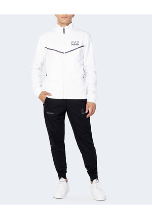 PJANZ - Zip-up sweatshirt - white
