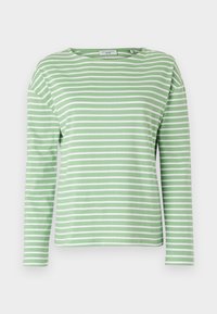 BOAT NECK RELAXED - Long sleeved top - medium green