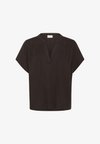 KAMILIA WING SLEEVELESS - Blouse - black coffee