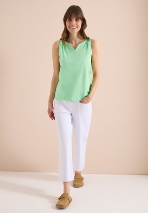 Cecil, TOP MIT SPLIT NECK IN UNIFARBE - Débardeur - juicy lime