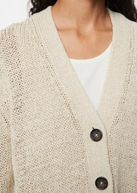 Marc O'Polo V-NECK - Kardigan - dusty field