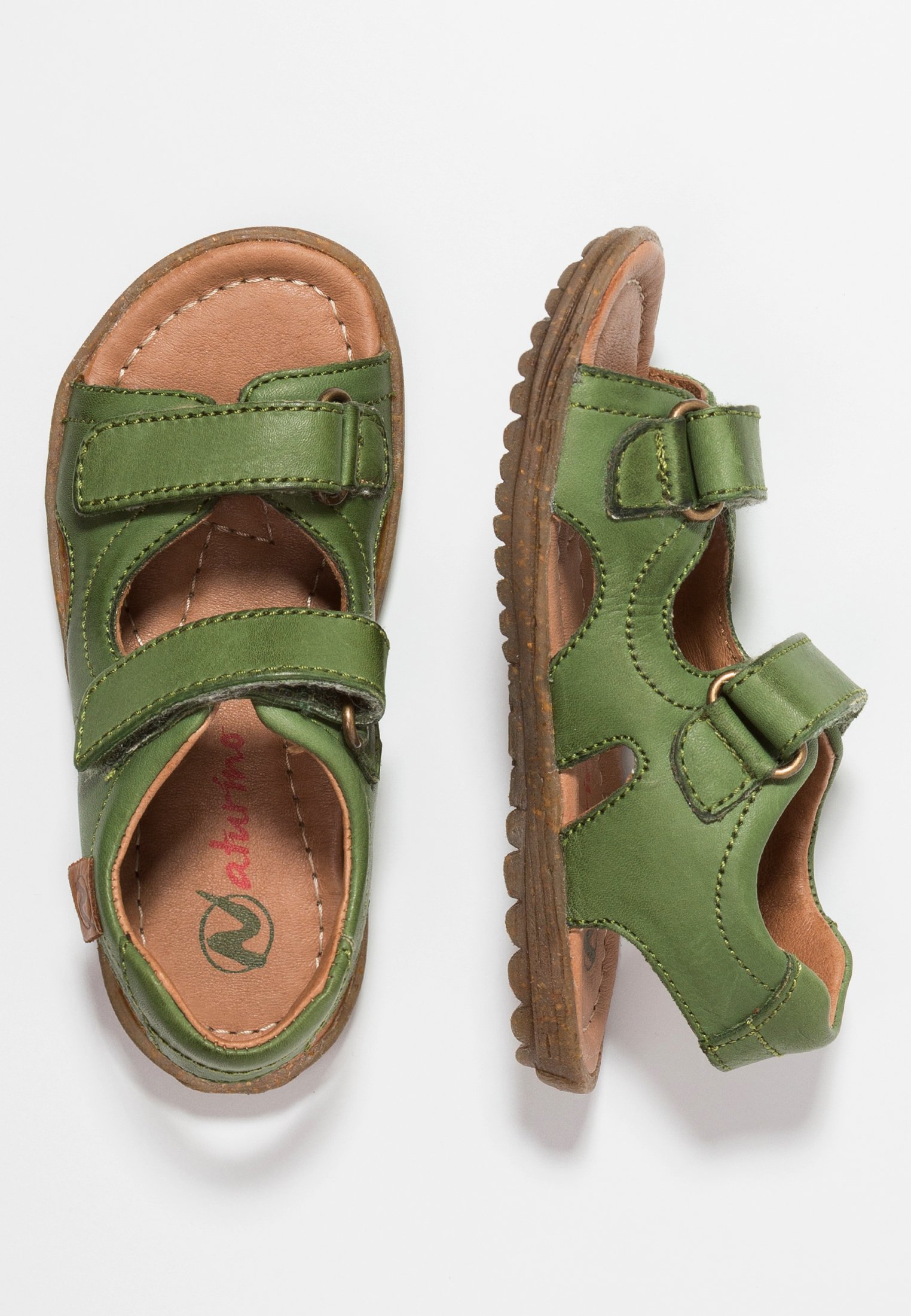 Naturino SKY - Sandali In Pelle Per Bambini Con Chiusura A Strappo E Suola In Gomma