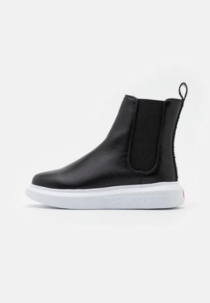 Bottines à plateau - black