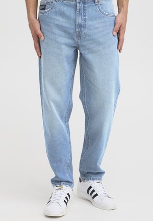 Solid SDHOFF REGULAR FIT - Traperice suženog kroja - light blue denim
