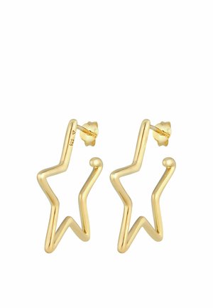 STAR - Ohrringe - gold-coloured