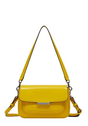 Liebeskind Berlin ANDREA AUS GLÄNZENDEM - Sac à main - zitrone