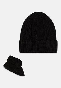 Jordan CHUNKY HAT BOOTIE UNISEX SET - Pletena kapa - black