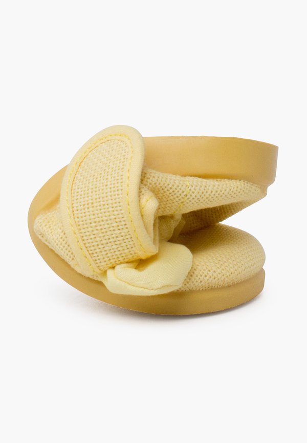 MERCEDITAS LAZO Y CIERRE ADHERENTE – Lauflernschuh – amarillo