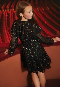 Love & Roses REGULAR FIT - LONG SLEEVE STAR - Päevakleit - black