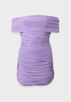 Norma Kamali, SLEEVELESS COWL NECK SIDE SHIRRED PICKLEBALL DRESS - Koktailové šaty/večierkové šaty - lavender
