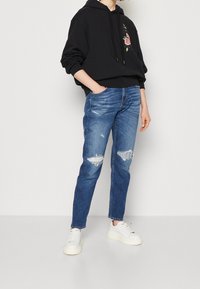 Replay Jersey con capucha - black