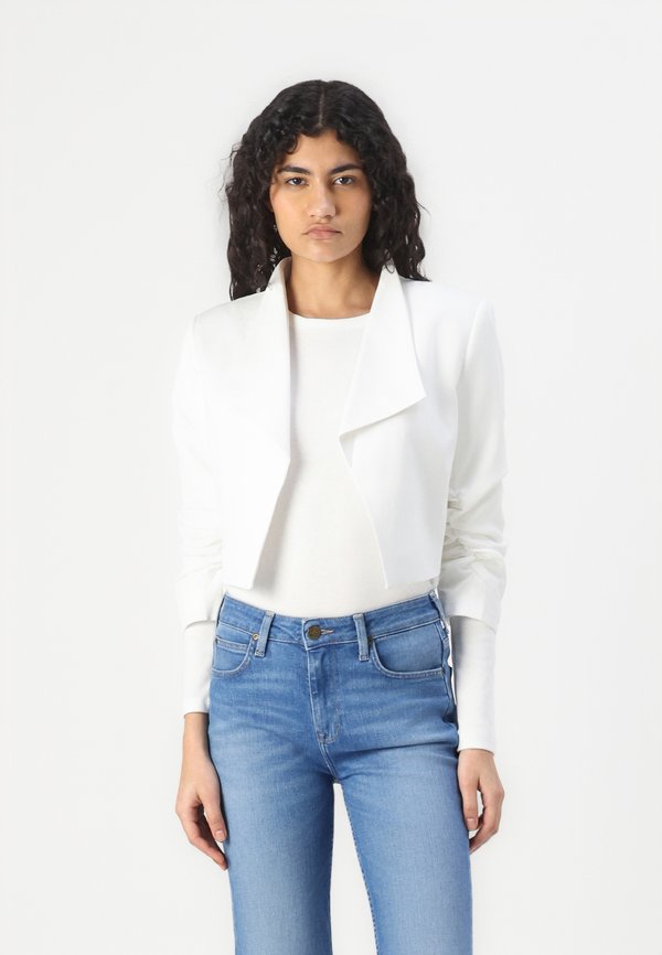 VIHER CROPPED - Blazer - cloud dancer