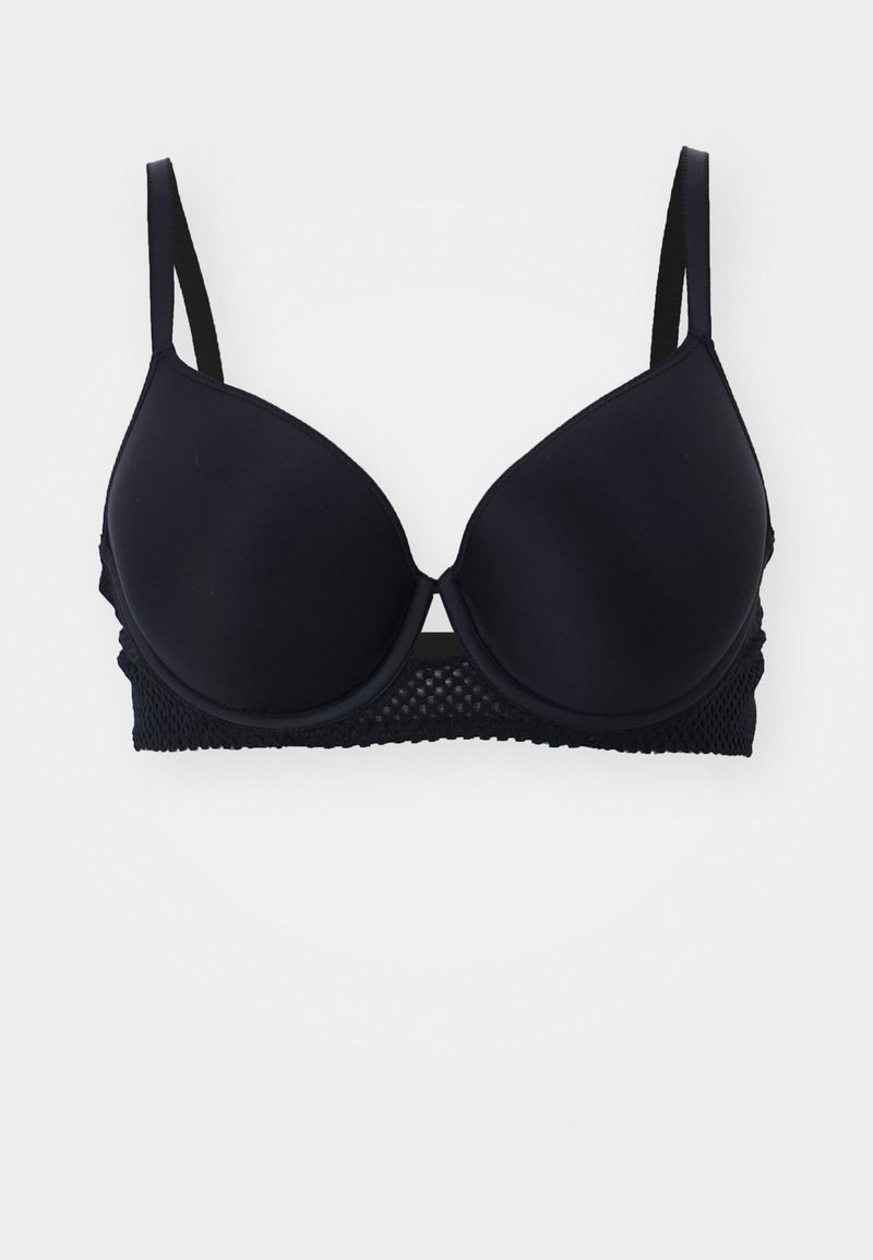 Chantelle PULP PLAY COVERING MEMORY BRA - Underwired bra - black ...
