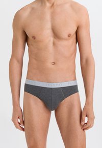 Hanro ESSENTIALS PACK 2 - Slip - ruby coal melange