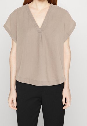 Bluse - taupe