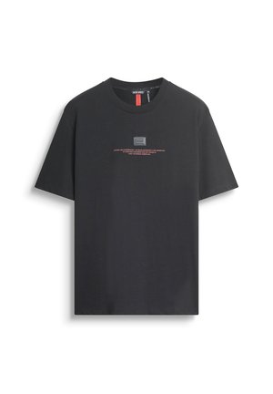 IN LABEL - Camiseta estampada - black