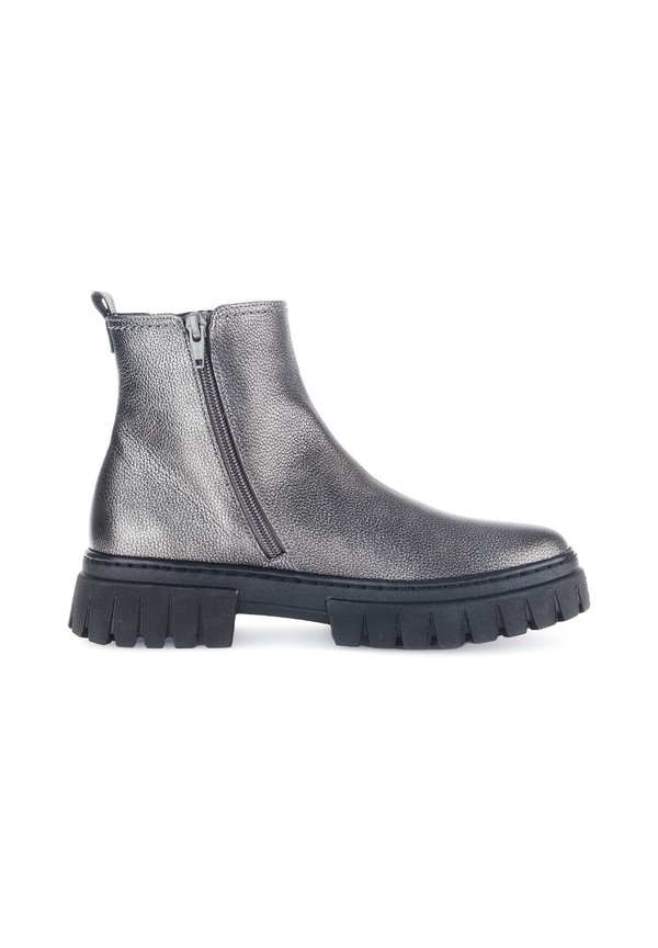 COMFORT - Platform ankle boots - anthrazit flausch