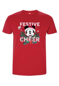 Disney MICKEY FRIENDS FESTIVE CHEER - T-shirt z nadrukiem