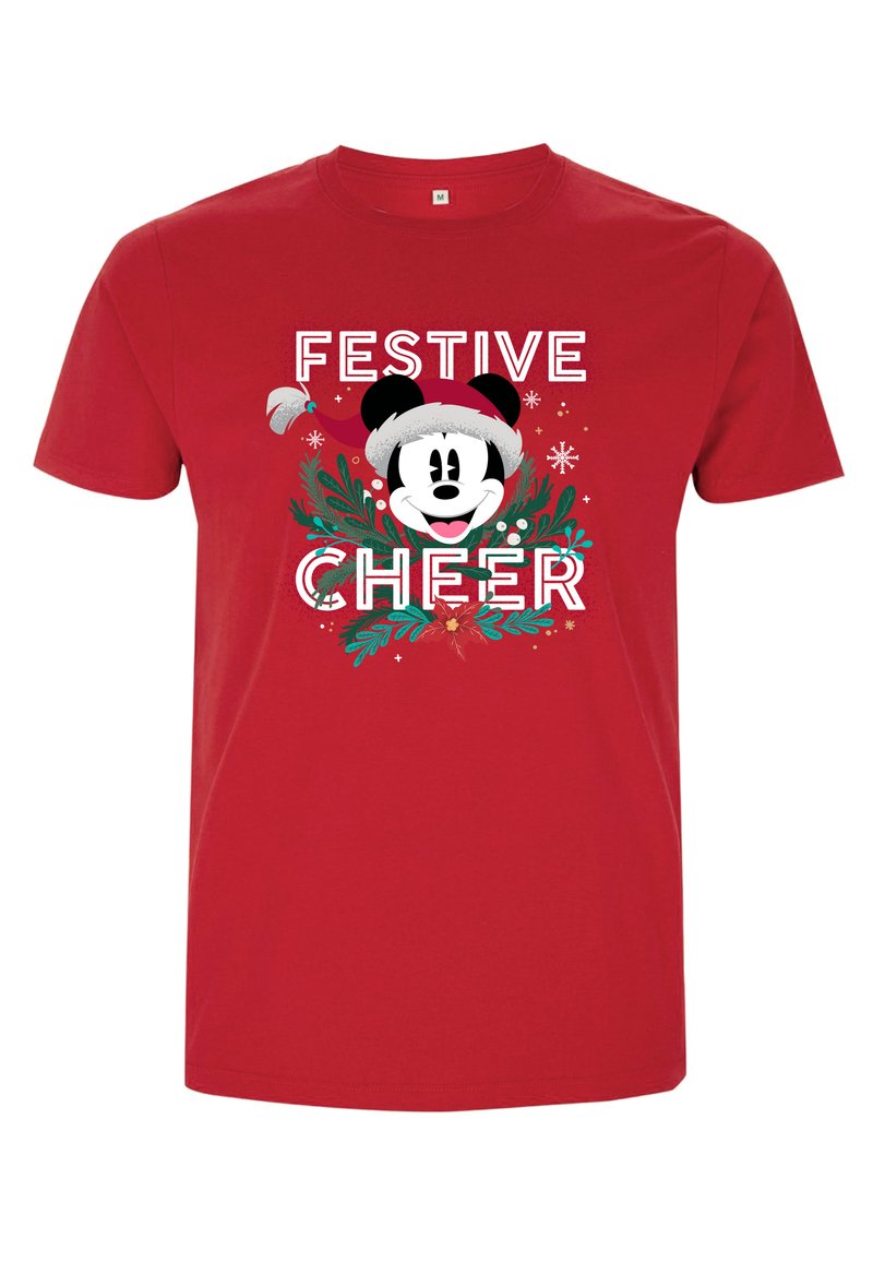 Disney MICKEY FRIENDS FESTIVE CHEER - T-shirt z nadrukiem